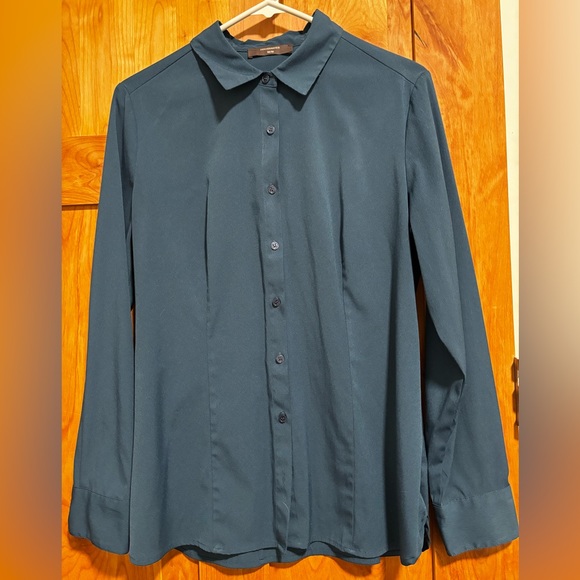 Denver Hayes Blue Button Down - Picture 4 of 6